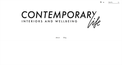 Desktop Screenshot of contemporarylife.co.uk